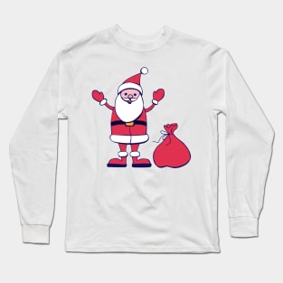 Santa Claus Christmas design Long Sleeve T-Shirt